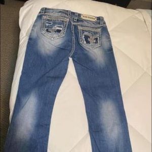 Rock Revival Cropped Jeans